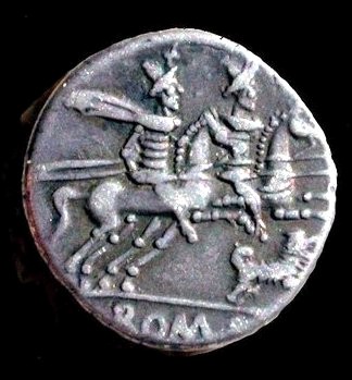 AR denarius 146 BC, C. Ancestius