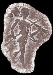 A striding Mars is frequently depicted on the coinage of Probus