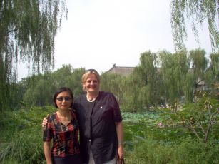 Amy Yu and Prof von Maltzan