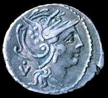 AR denarius, C. Fundanius